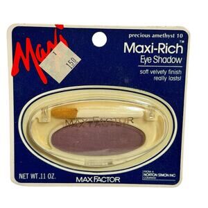 Vintage Max Factor Maxi Rich Eye Shadow Precious Amethyst Discontinued Rare NEW